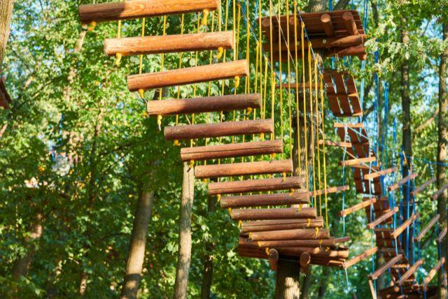 טרולנדיה (Rope Park Trollandia) - פארק חבלים בורוצלב בפולין